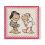 Nici plush picture Jolly Dean&Sue 25x25cm