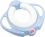 OK baby children toilet seat reducer Pinguo Soft with handle blue