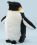 Penguin black and white 25 cm