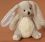 Seat bunny beige-natural white 11 cm