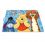 Winnie the Pooh - Placemat blue Say nothing, see nothing, hear nothing