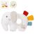 Fehn fehnNATUR Soft Rattle Elephant