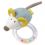 Fehn Little Castle Rattle Ring Mouse