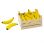 Goki Bananen in Obstkiste, Kiste: 13,6 x 10,6 x 6,8 cm,