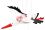goki - Schwingfigur Storch mit Baby, rosa