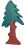 Holztiger - "Forest and meadow" Conifer, tall with tree top