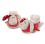 Nici Baby Slippers Rabbit with Rattle Plush