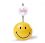 Nici Fotohalter Smiley gelb ø 5cm, H. 9,5cm