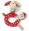 Nici handrim rabbit with rattle