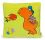Nici Kissen Drache Kokosnuss quadratisch 35x35cm