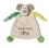 Nici Cuddle Cloth Dog "Mum+Dad=Me" 25x25cm