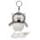Nici Snow Owl 10cm Beanbag Keychain