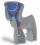 OK-Baby children bike seat Baby Shield with fastening bracket for carriers silver/blue