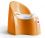 OK-Baby children potty Pasha orange