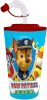 Paw Patrol - Trinkbecher mit Strohhalm