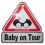 Car Plate Sticker "Baby on Tour"