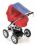 Sun Sail for Prams and Buggys marine with Motiv