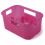 Bottle Crate for 6 Wide-Neck Bottles or 8 Standard Bottles pearly rose pink