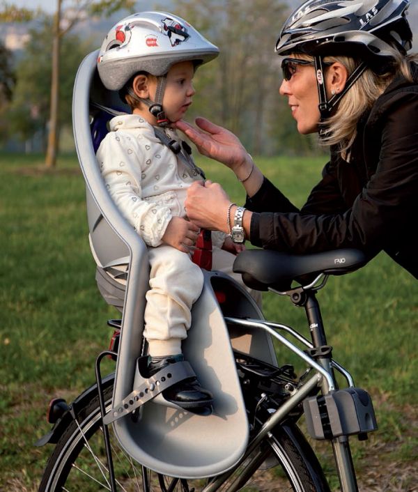 Ab Wann Dürfen Babys In Den Fahrradsitz OK-Baby Kinder-Fahrradsitz Liegesitz Eggy Relax silber/blau