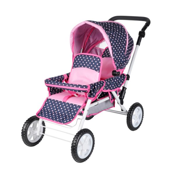 pink double buggy