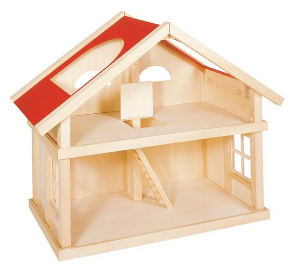 Doll house shop made of wood
