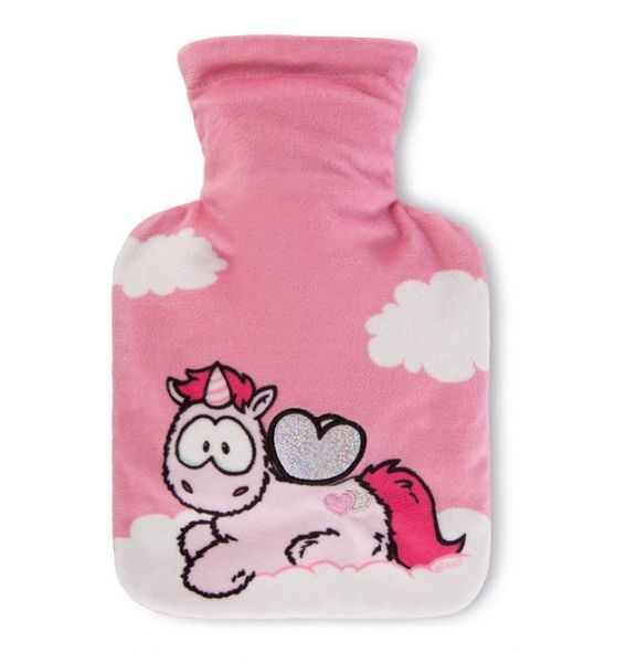 Nici Hot Water Bottle Pink Harmony Flat 24x16cm 500ml