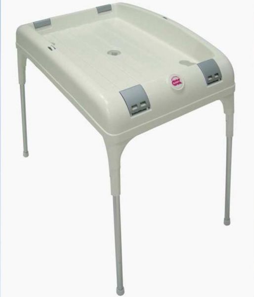 OK Baby bath tub stand support and changing table