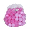 100 balls in beautiful pastel sh...