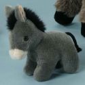 Standing donkey - small and grey