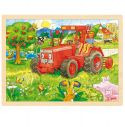 Insert puzzle tractor, 96 pieces