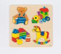 Colorful wooden puzzle, suitable...