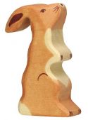 Der Hase macht Männchen und schn...
