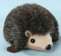 mottled brown hedgehog