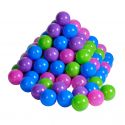 100 balls in great pastel colour...