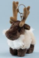 Friendly reindeer as key ring