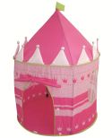 Roba play tent castle pink