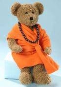 Scheibenbär Buddha mit Filzkleid...