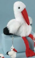 With swinging legs.