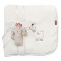 Cuddly snuggle blanket for babie...