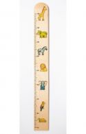 Verspielte Messlatte aus Holz - ...