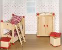 Doll furniture nursery for a dol...