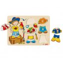 Dress up puzzle pirate