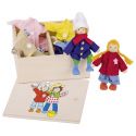 Bending Dolls Birte & Ben, Cloth...