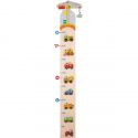 Playful wooden measuring stick -...