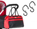 Praktischer Haken für Handtasche...