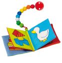 Babybuch aus Stoff, 9 x 9 cm