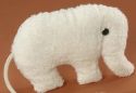 Frottee-Elefant mit Rassel