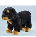 Der stehende Plüsch-Rottweiler b...