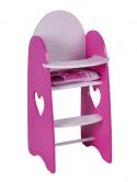 Doll high chair Heart, also to b...